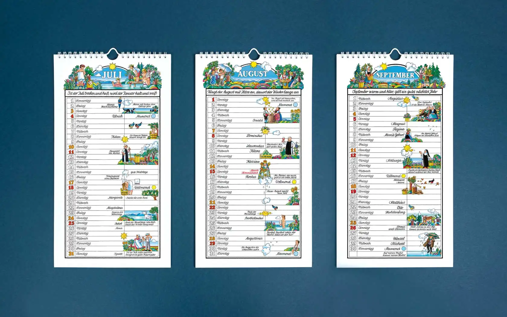RMO-Bauernkalender-2027-Jul-Sept